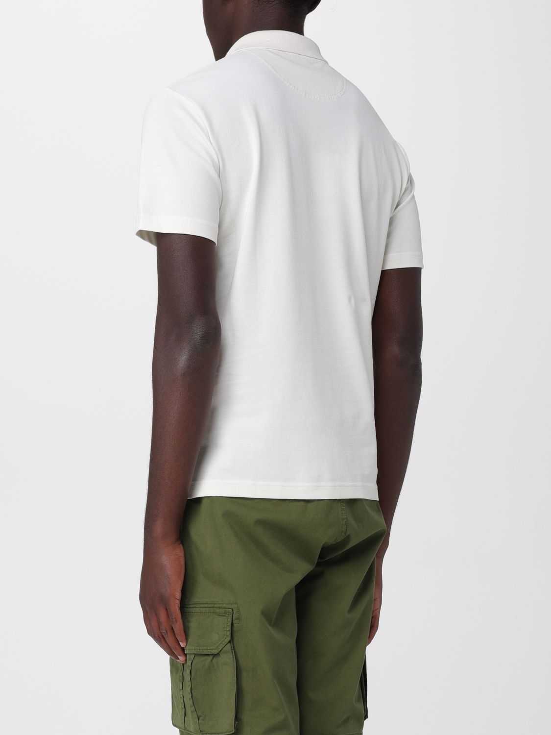 Polo Shirt Men color White