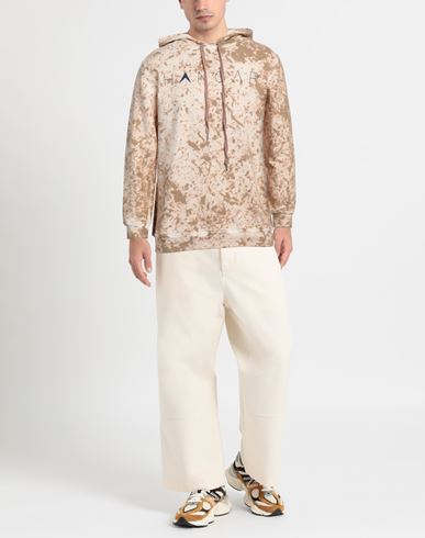 Man Sweatshirt Beige Size M Cotton