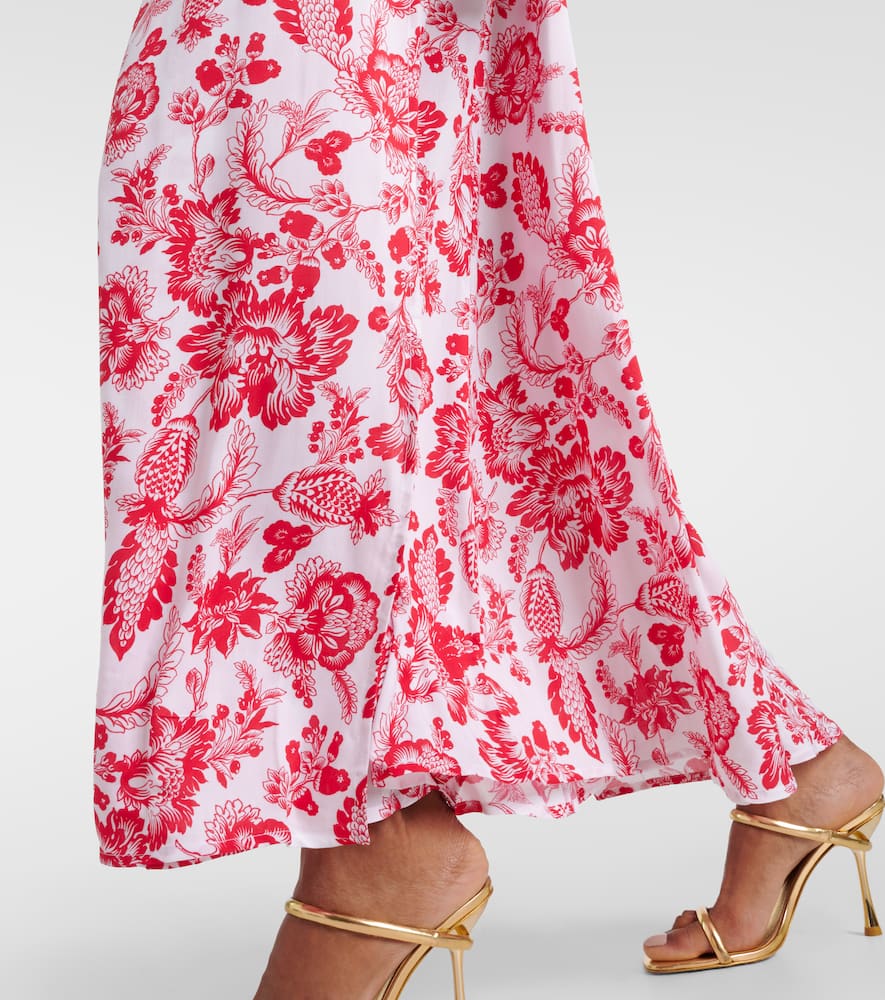 Elsa printed maxi skirt
