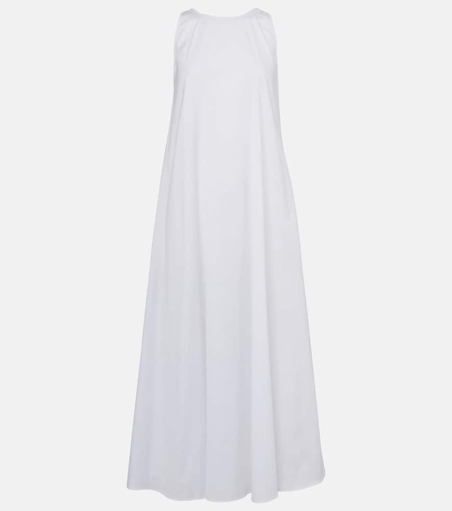 Romea cotton-blend poplin maxi dress