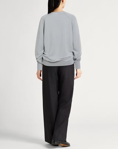 Woman Sweatshirt Grey Size XS Lyocell, Cotton