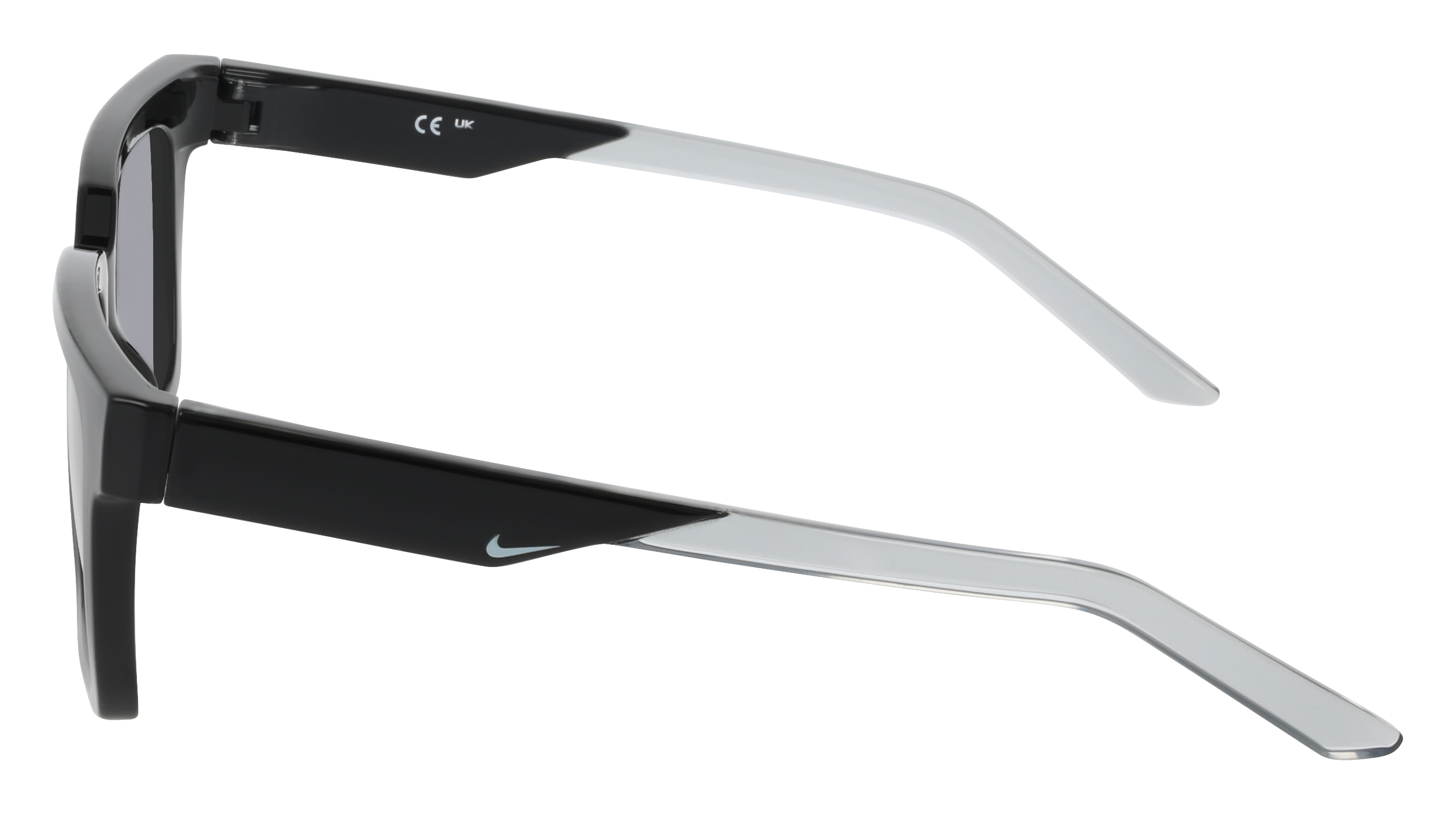 Nike Man Nike NIKE TIDE COSMIC IB3681X 010 Sunglasses Injected Black Grey Squared Norma