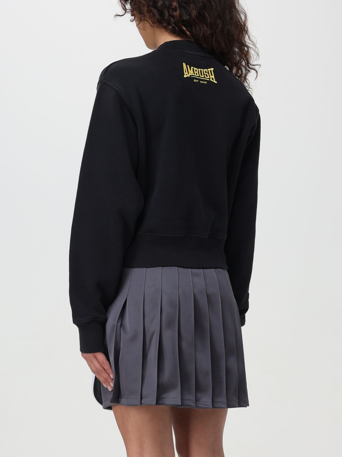 Sweatshirt Woman color Black