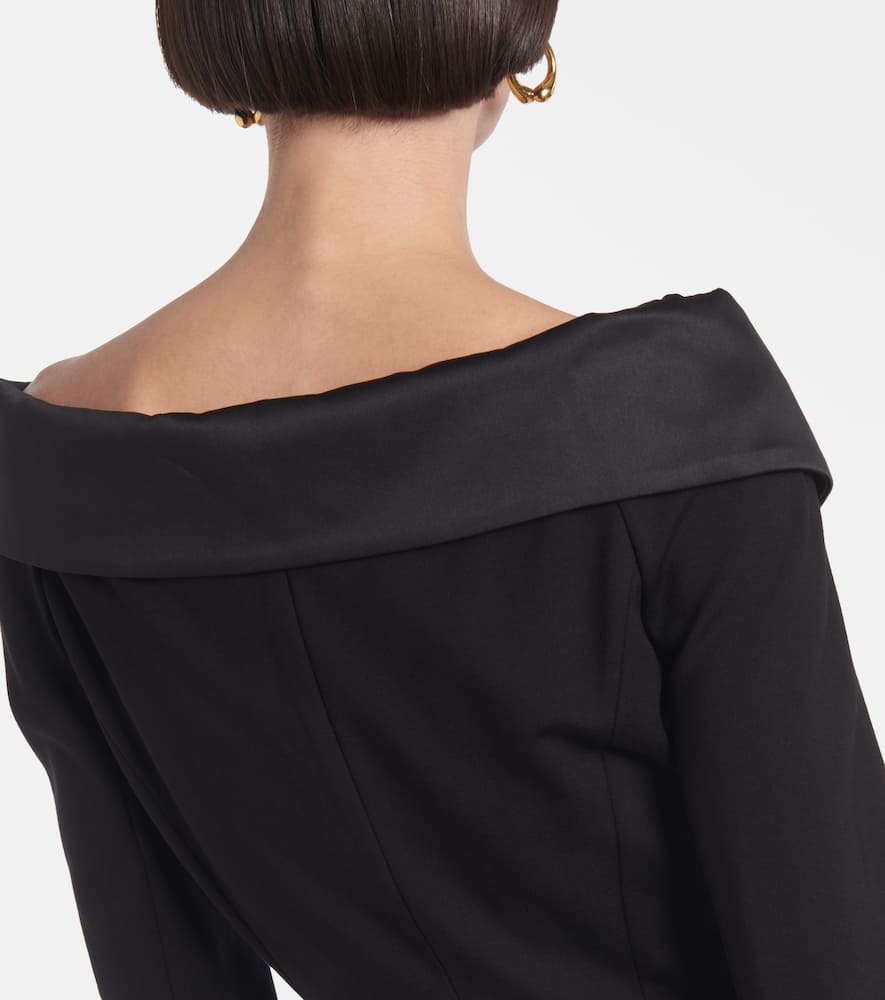 Emotional Essence off-shoulder maxi dress