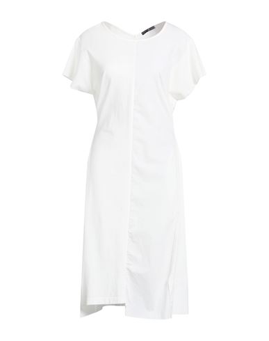 Modesty Woman Midi dress Ivory Size L Cotton
