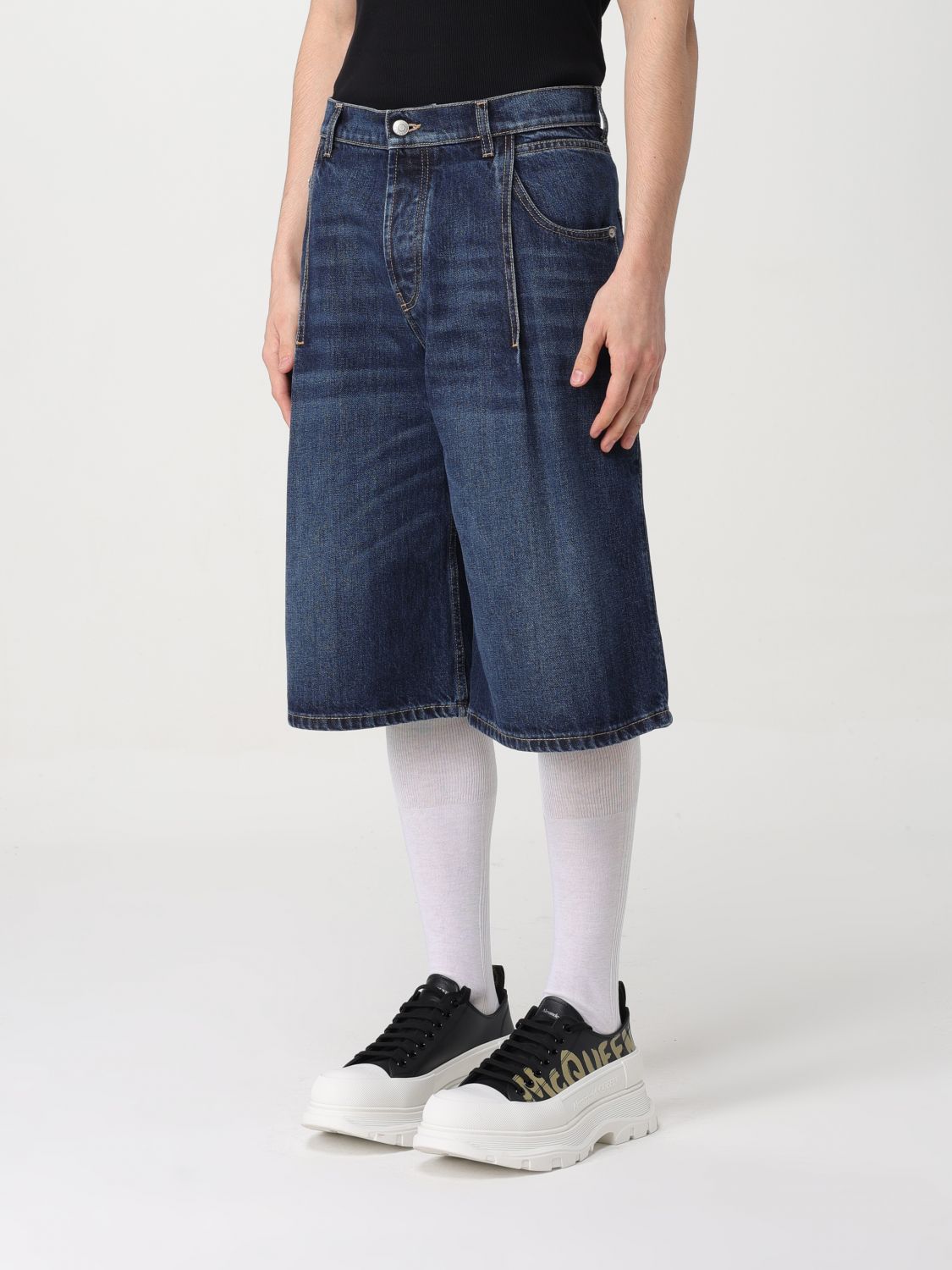 Short Men color Blue