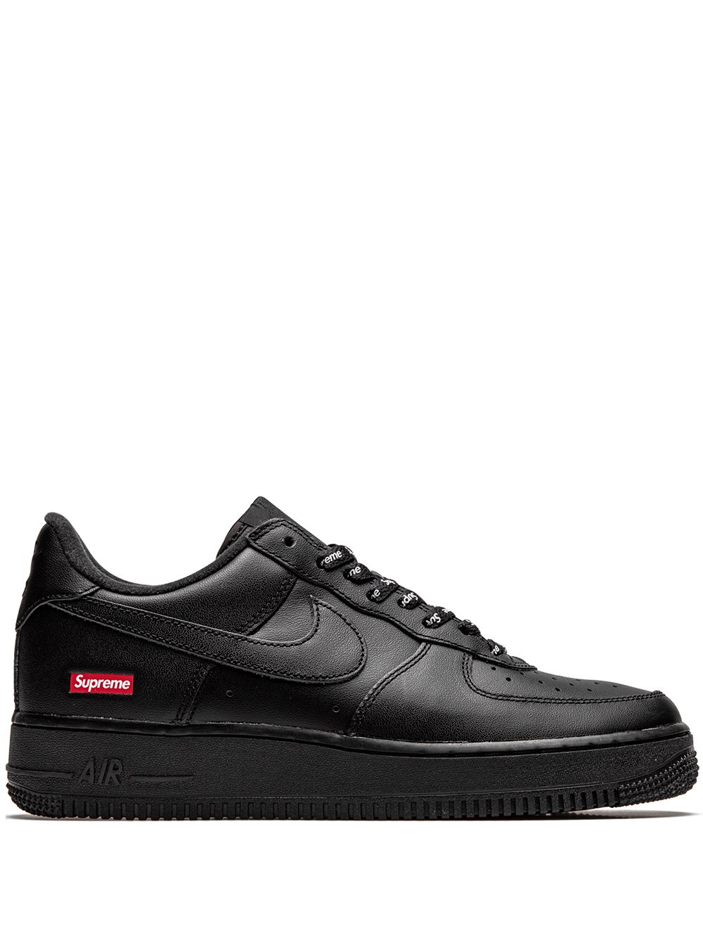 X Supreme Air Force 1 Low "Mini Box Logo Black" sneakers