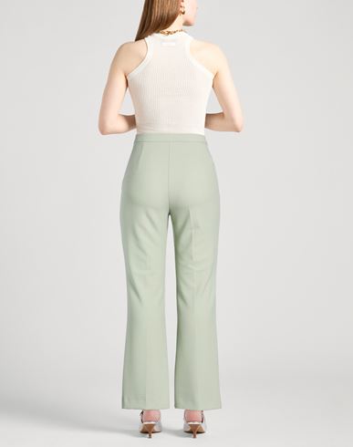 Woman Pants Sage green Size 6 Polyester, Viscose, Wool, Elastane