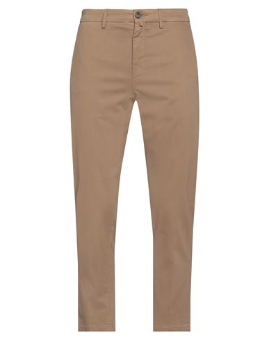 Siviglia Man Pants Khaki Size 32 Modal, Cotton, Elastane