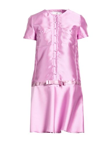Woman Mini dress Pink Size 4 Polyester