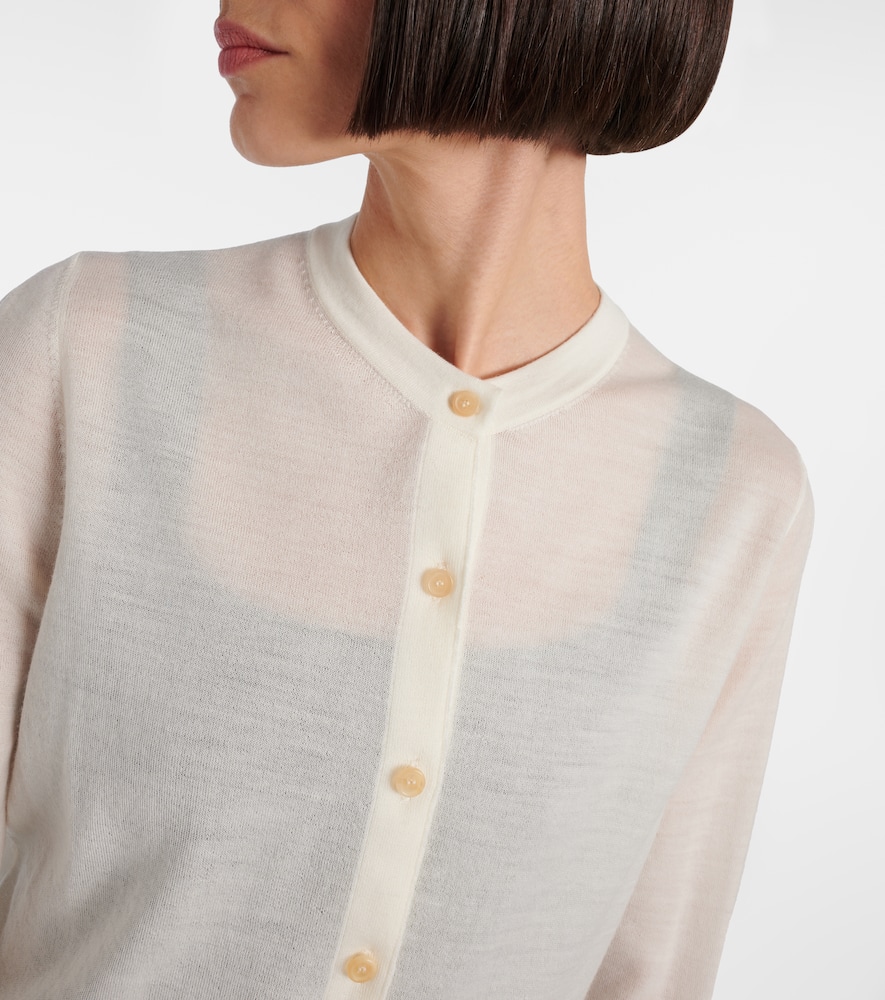 Brieta wool-blend cardigan