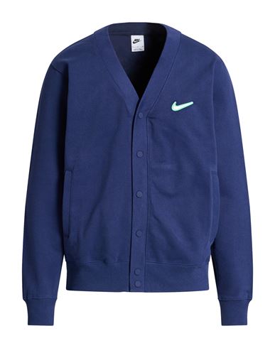 Man Sweatshirt Navy Size XS Cotton