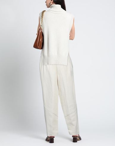 Woman Pants Off white