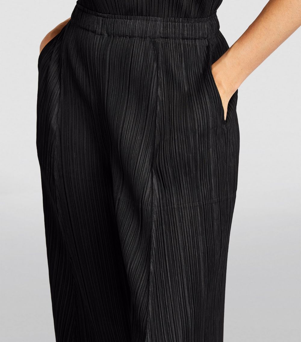 Pleated Wide Trousers
