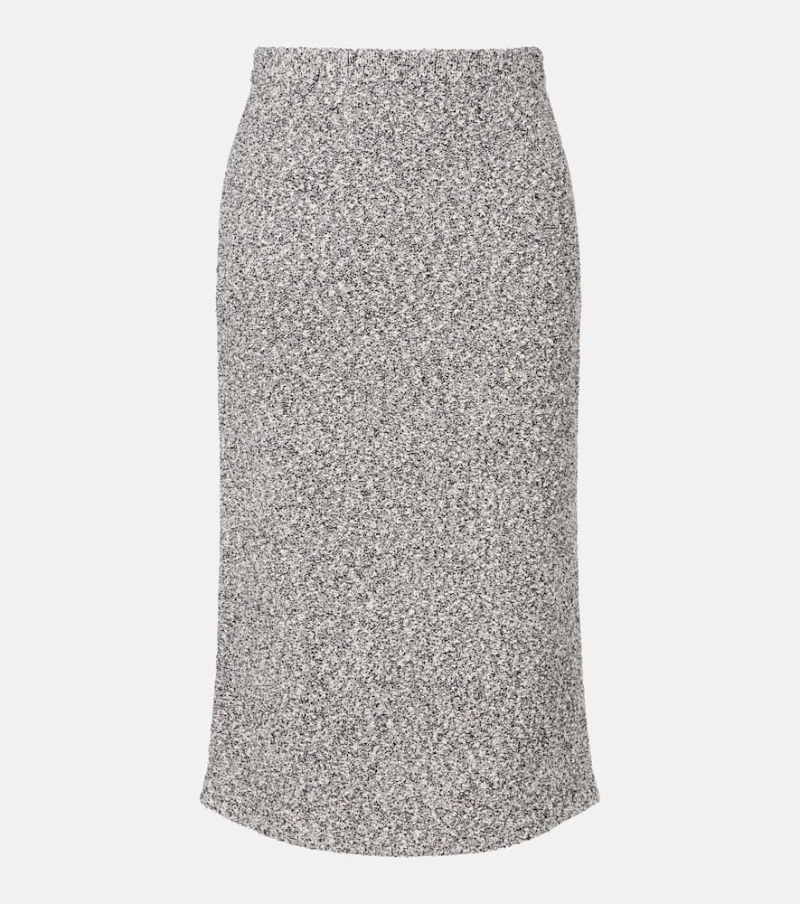 Tweed pencil skirt