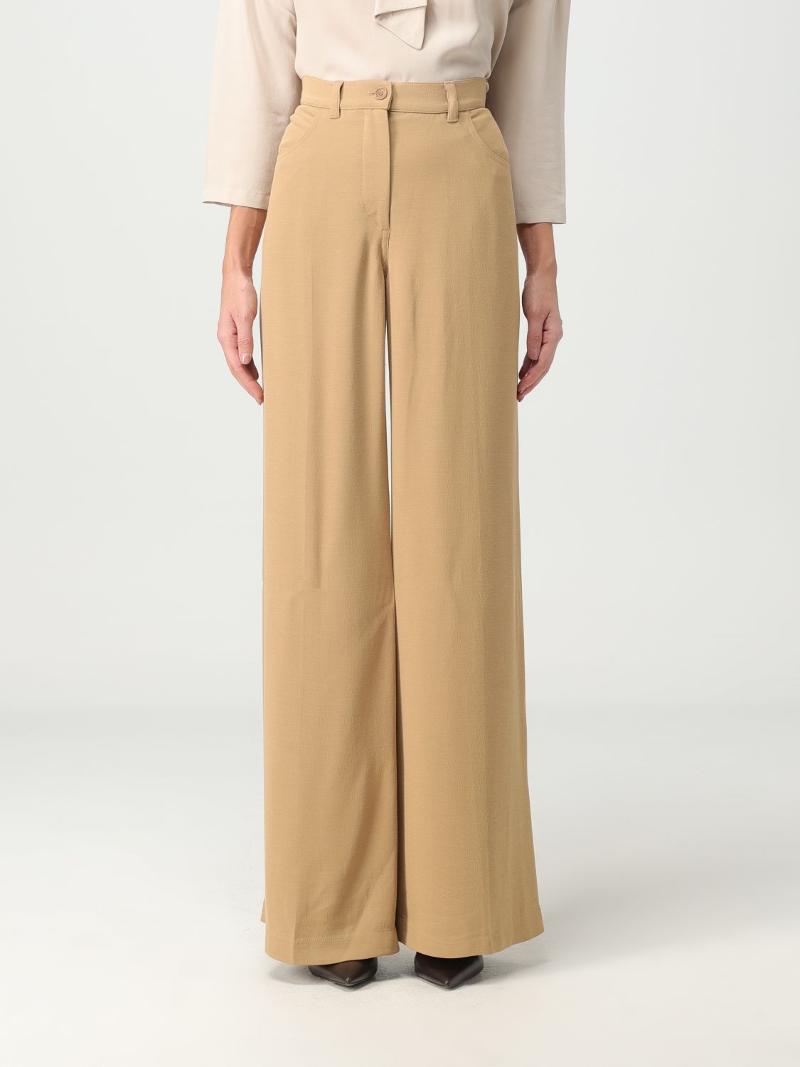 Pants Woman color Camel