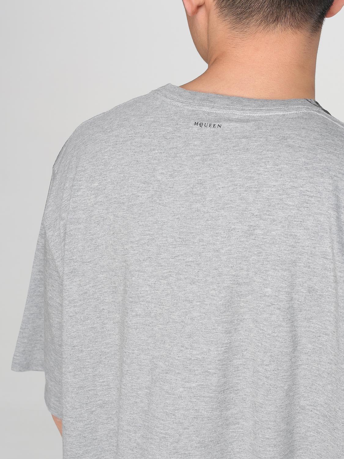 T-Shirt ALEXANDER MCQUEEN Men color Grey