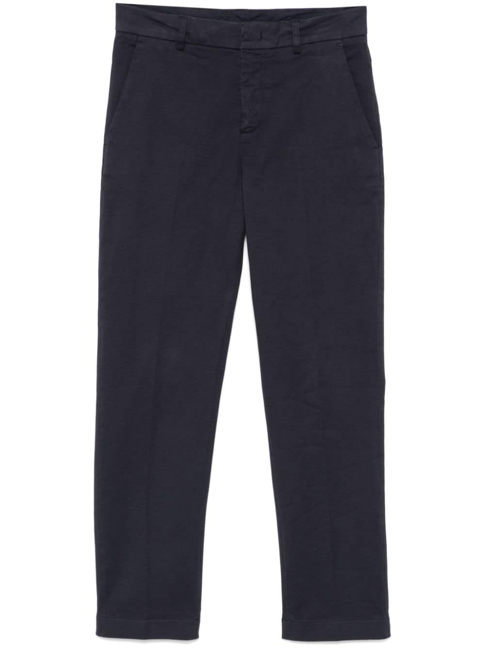 Pressed crease trousers - White