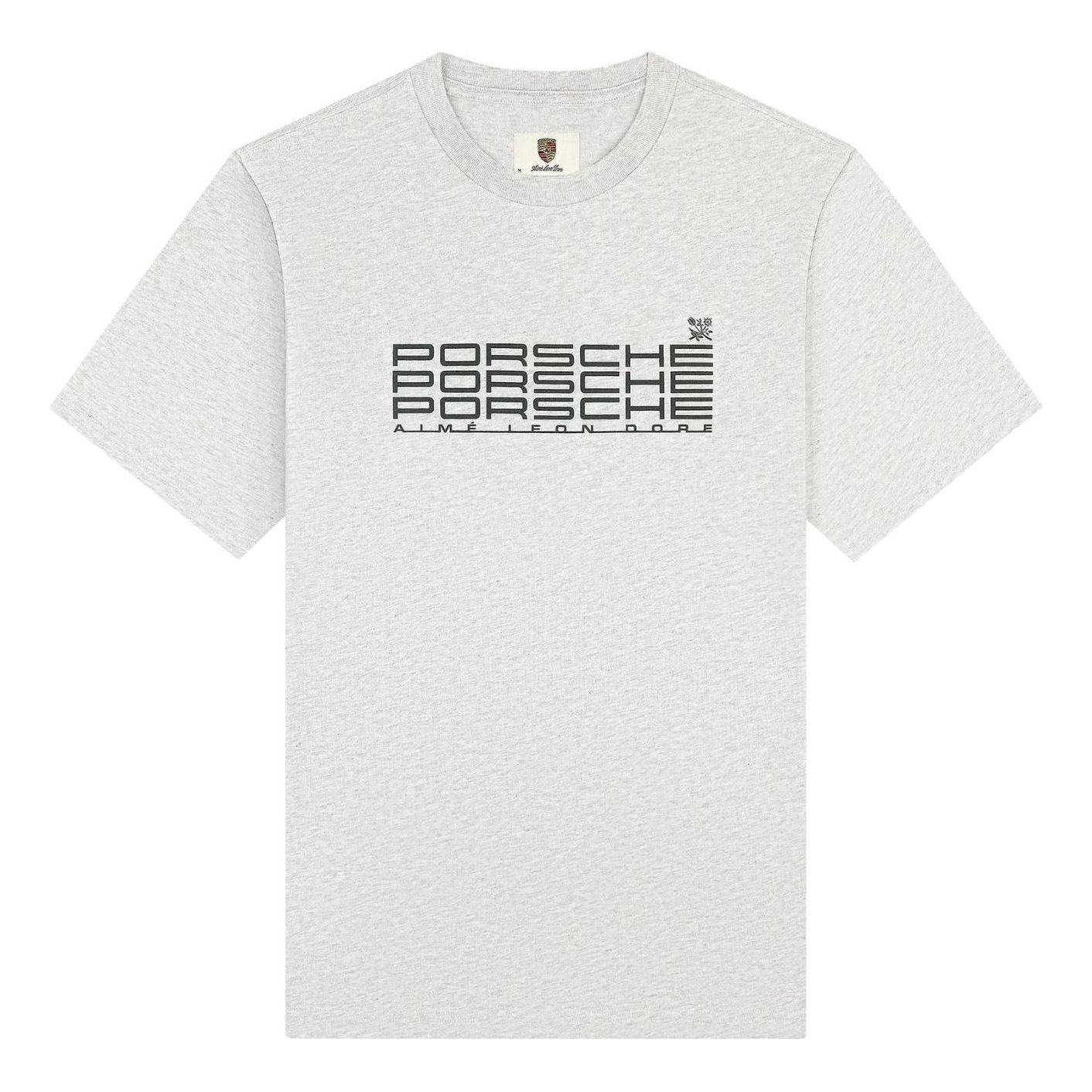 X Porsche Racing T-Shirt 'Silver Mix'