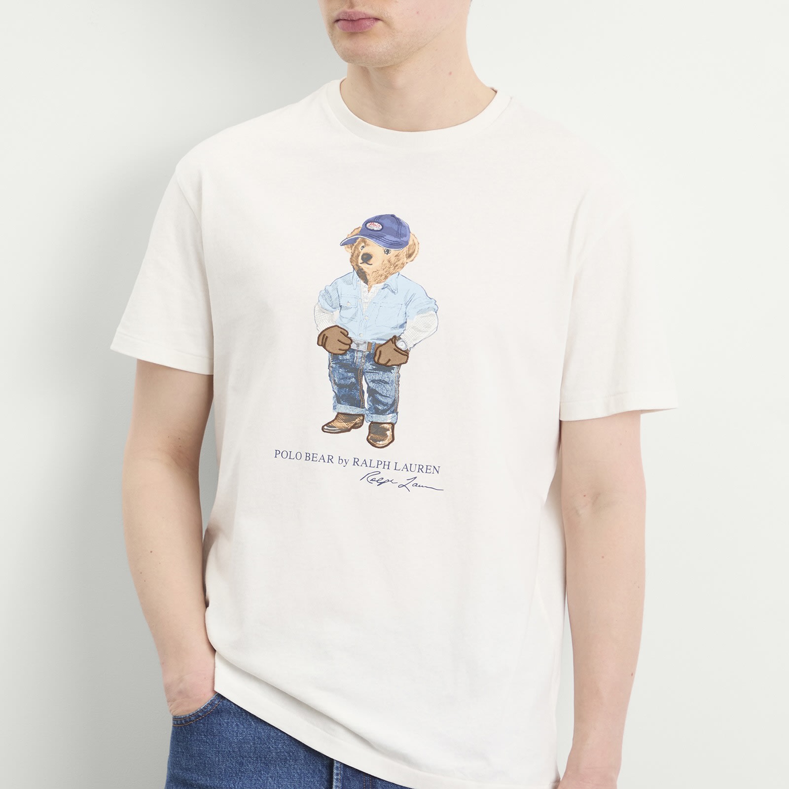Men's Denim Bear T-Shirt Nevis-Denim Bear