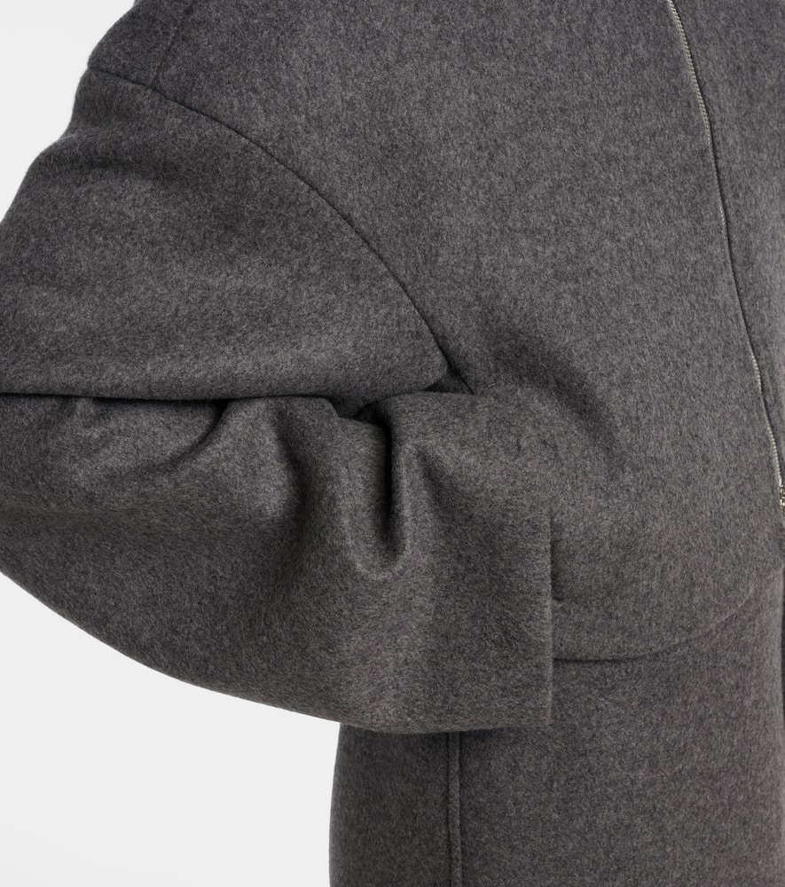 Vacuo cropped virgin wool jacket