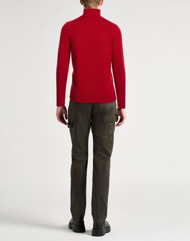 Man Turtleneck Red Size 38 Cashmere