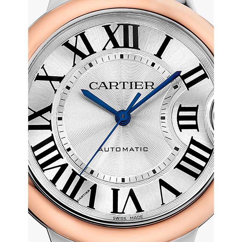 Womens Rose Gold and Steel CRW2BB0033 Ballon Bleu de 18ct Rose-gold and Stainless-steel Automatic Watch 