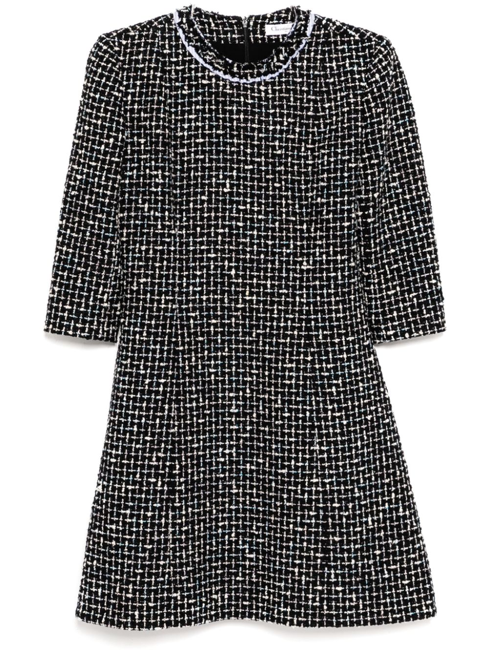 2010-2023 tweed dress - Black