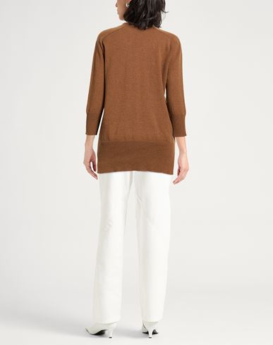 Collezione N_01 Woman Sweater Brown Size S Cashmere