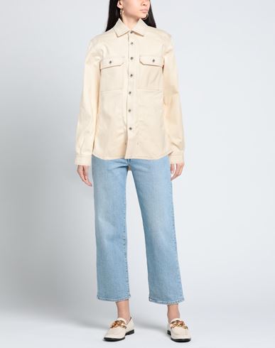 Woman Denim shirt Cream