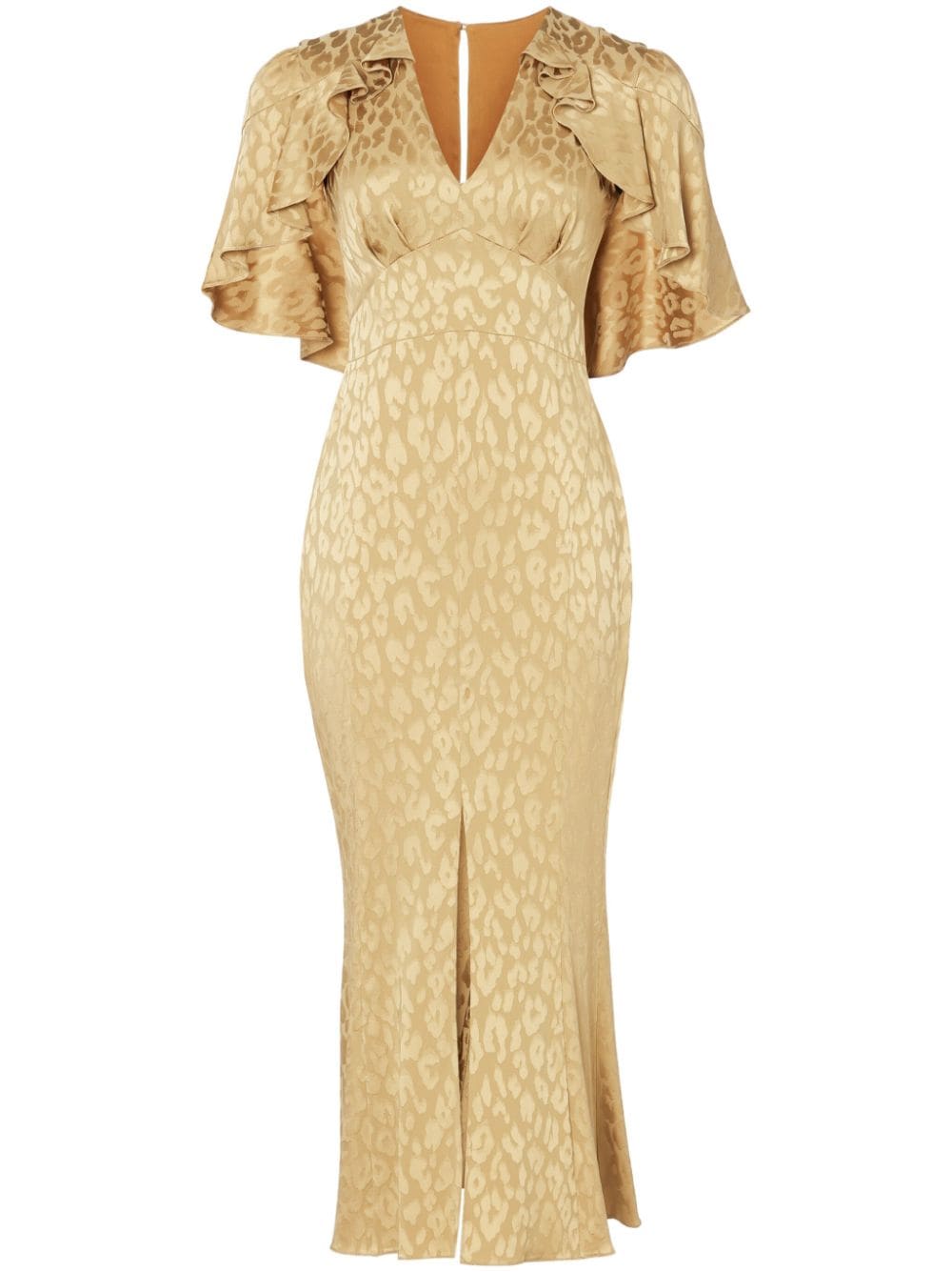 Willow midi dress - Gold
