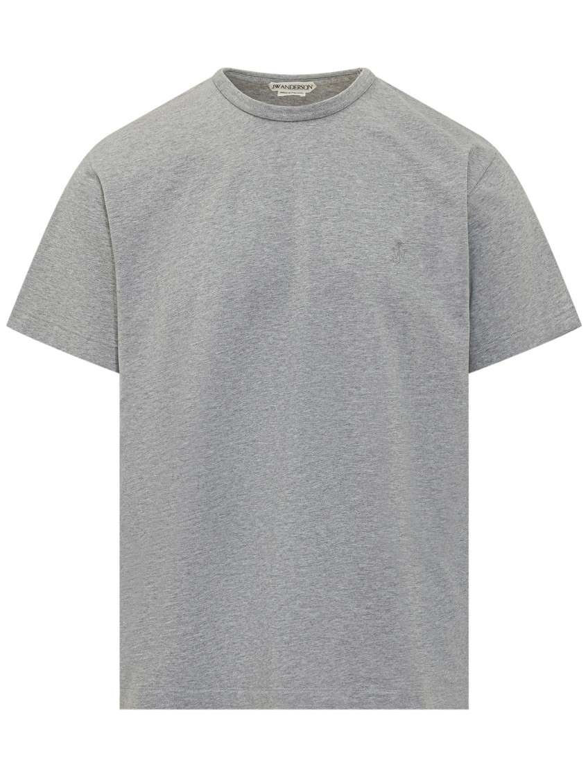 Grey Crew Neck T-Shirt
