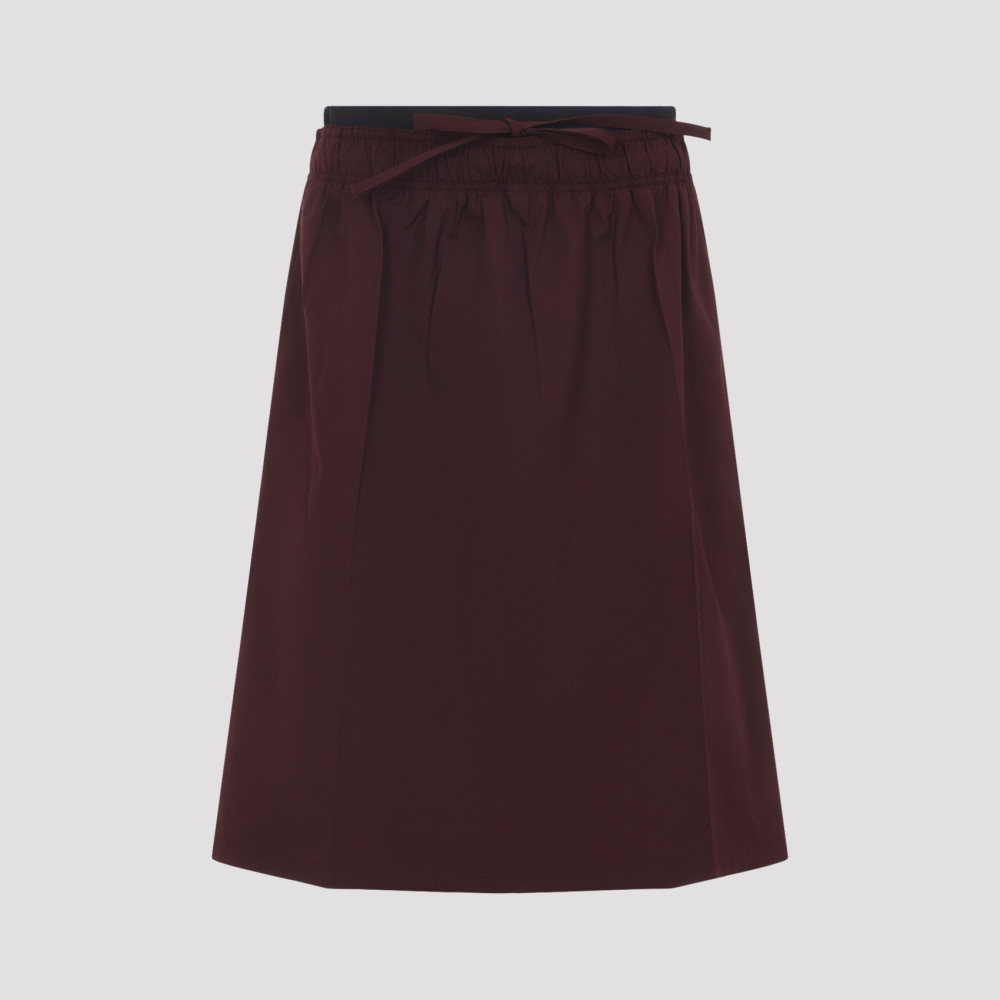 Polyester Midi Skirt