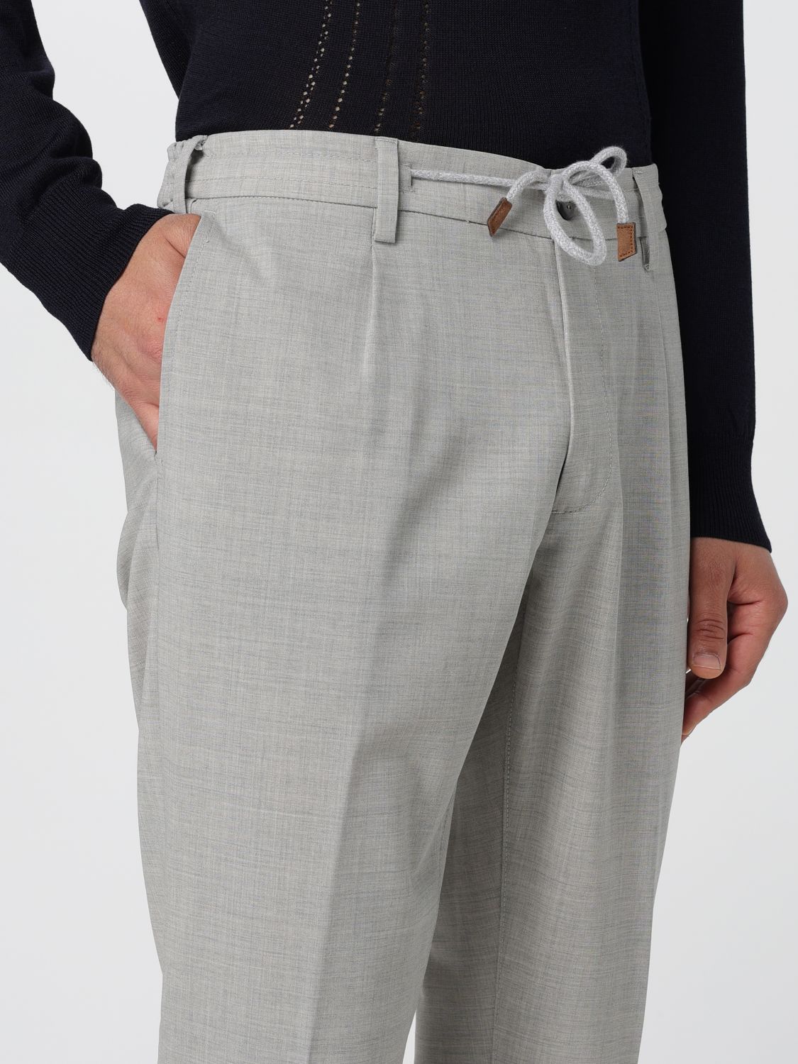 Pants Men color Grey