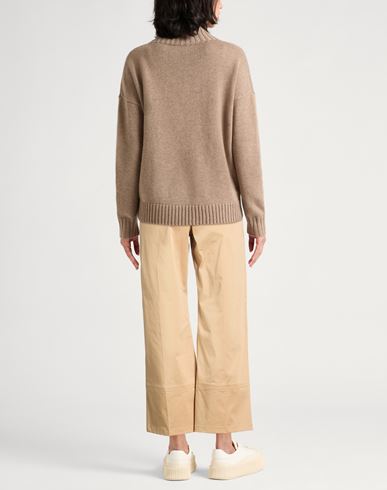Woman Pants Camel Size 0 Cotton, Elastane