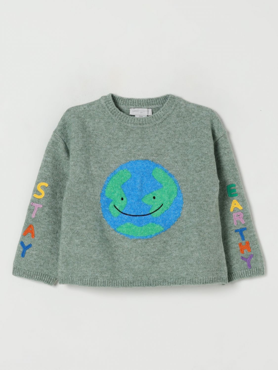 Sweater Kids color Green