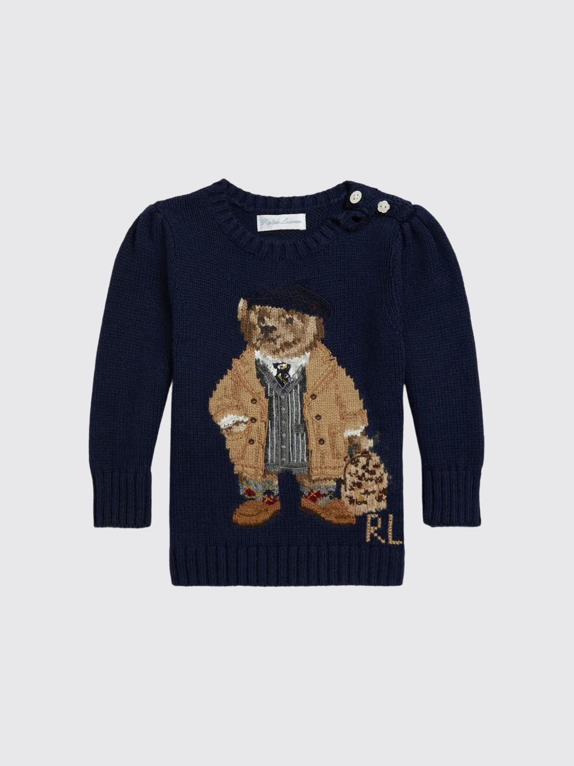 Sweater Kids color Blue
