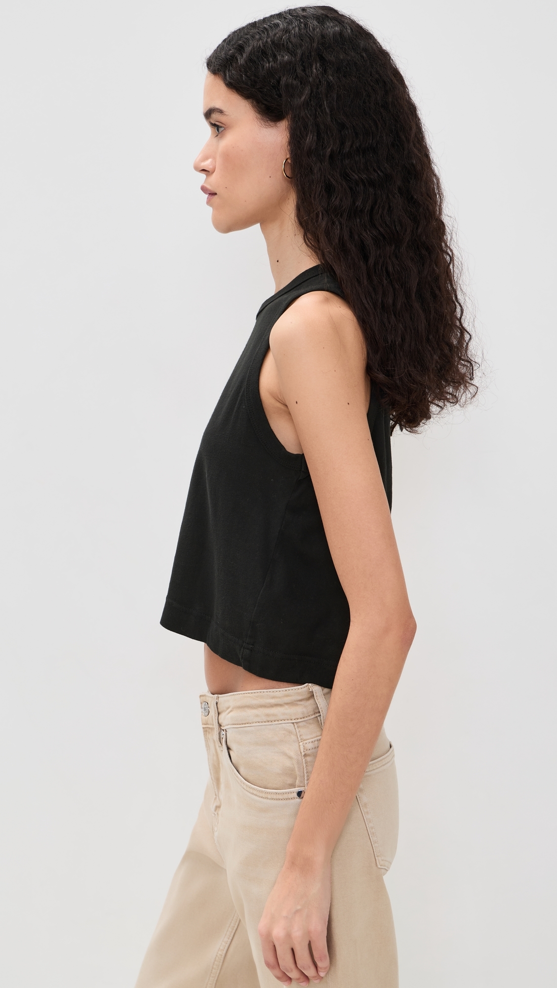 The Boxy Tank Black