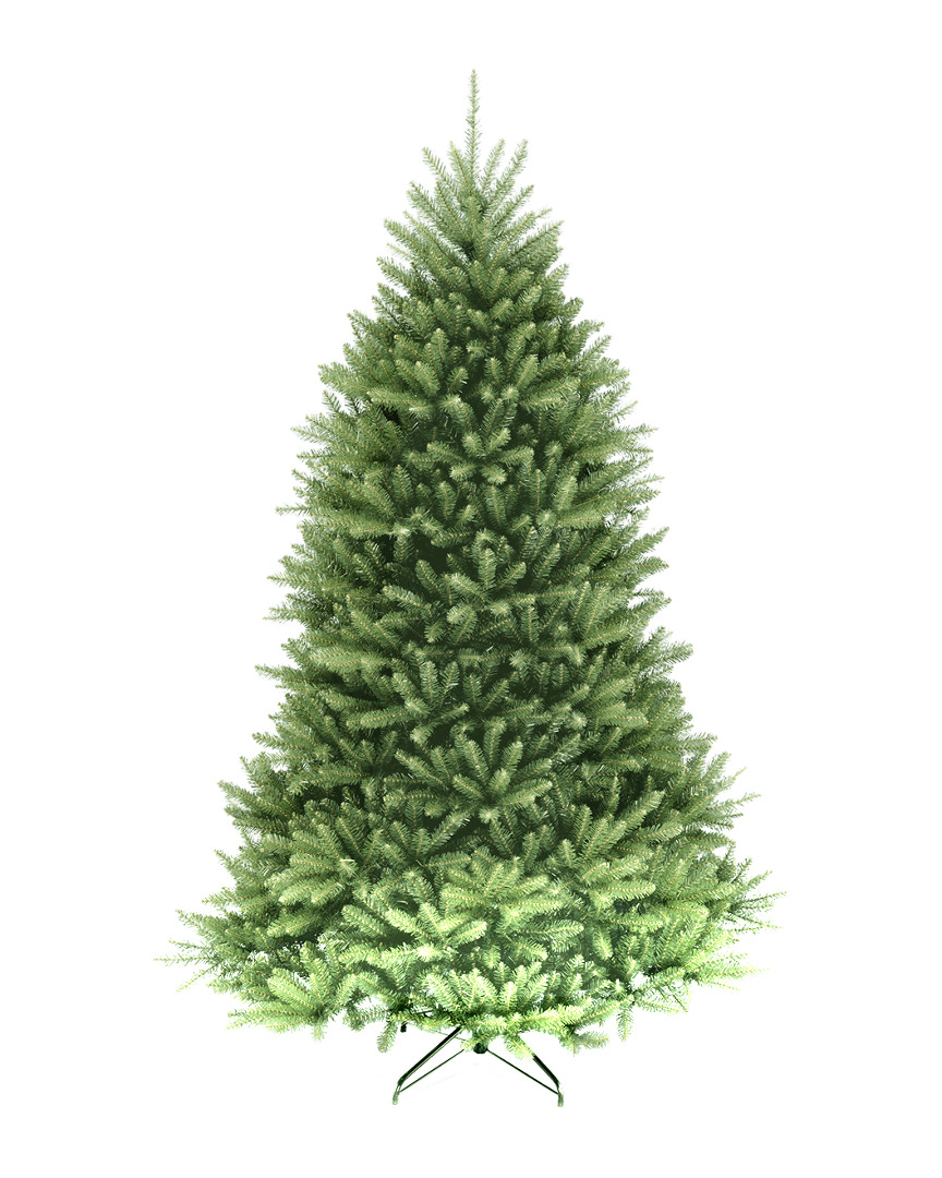 National Tree Company 6.5ft Dunhill Fir Hinged Tree with 650 Multi Lights