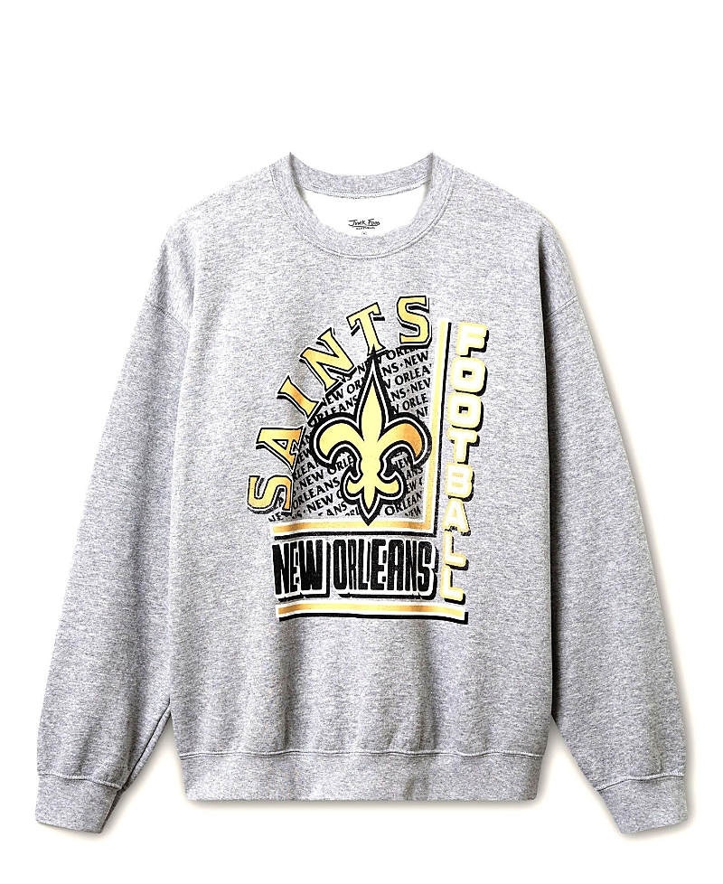 Unisex Nfl New Orleans Saints Backfield Flea Market Crew Fleece Sweatshirt