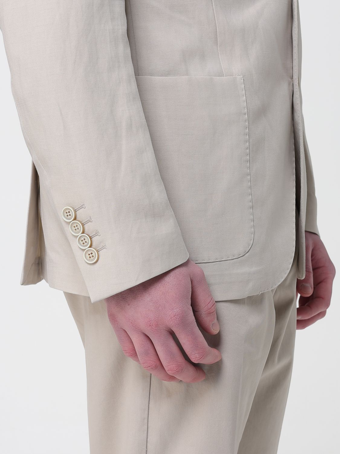 Jacket Men color Grey