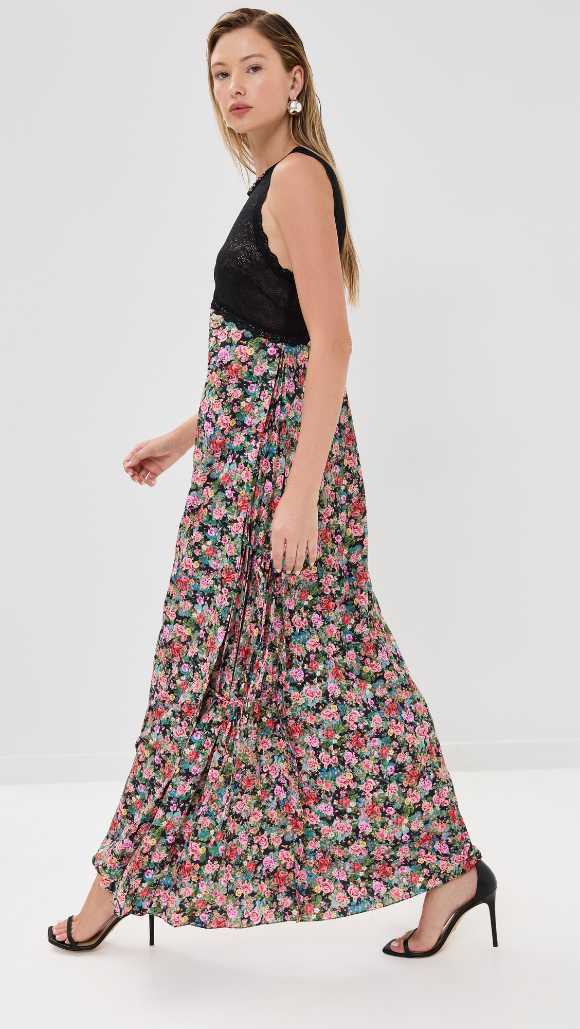 Phoebe Dress Green Garden
