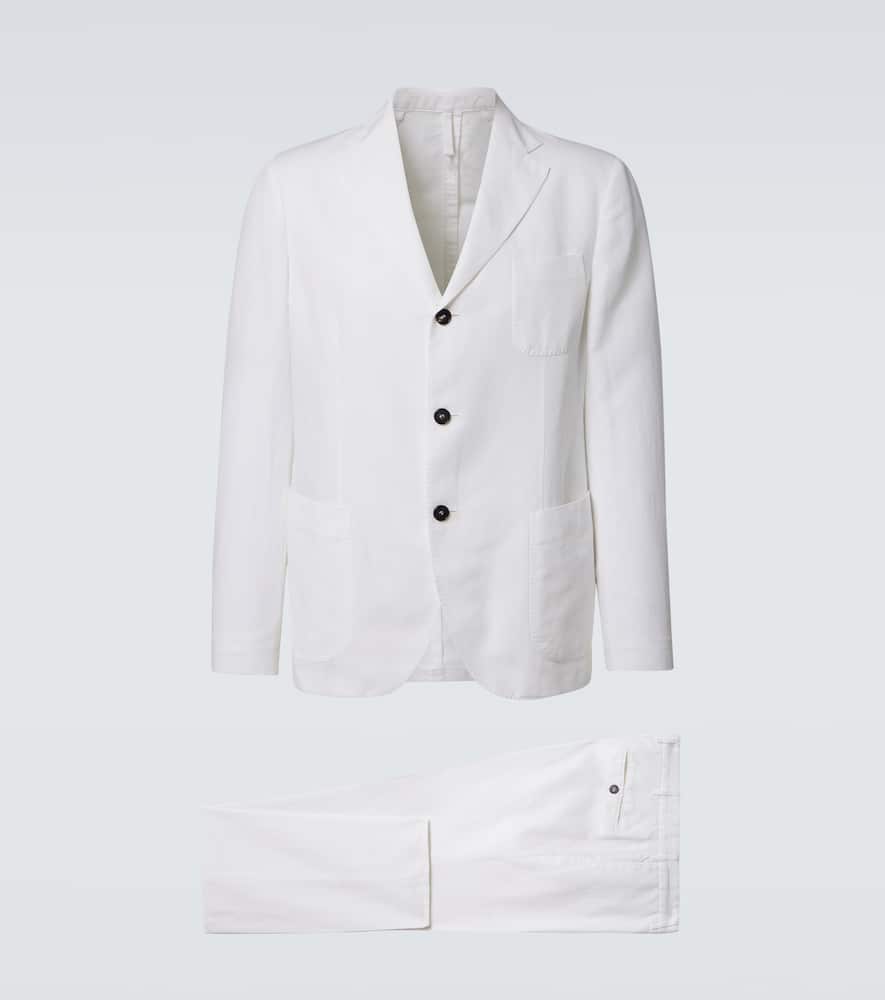 Linen and cotton suit