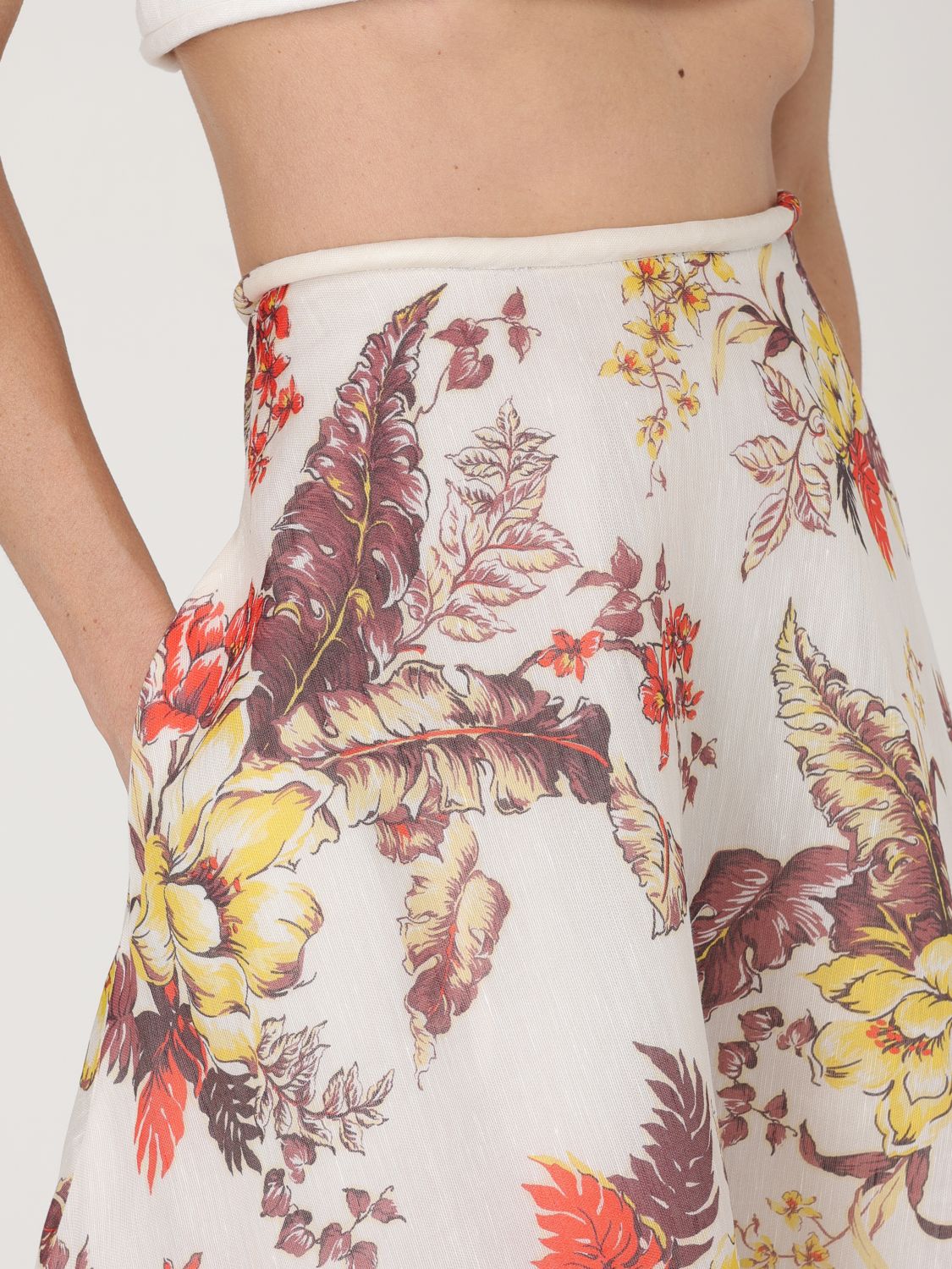 Skirt Woman color Multicolor