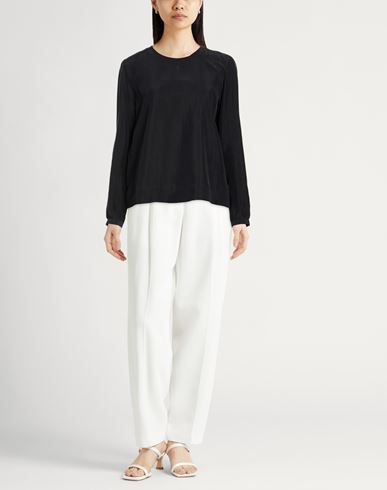 Woman Top Black Size 8 Silk