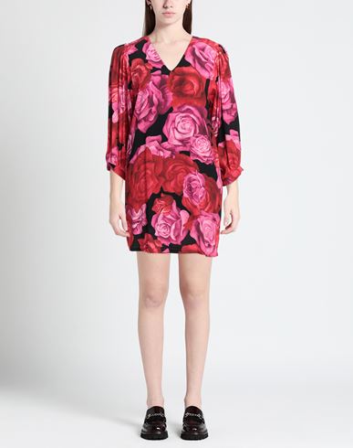 Woman Mini dress Magenta Size 8 Viscose