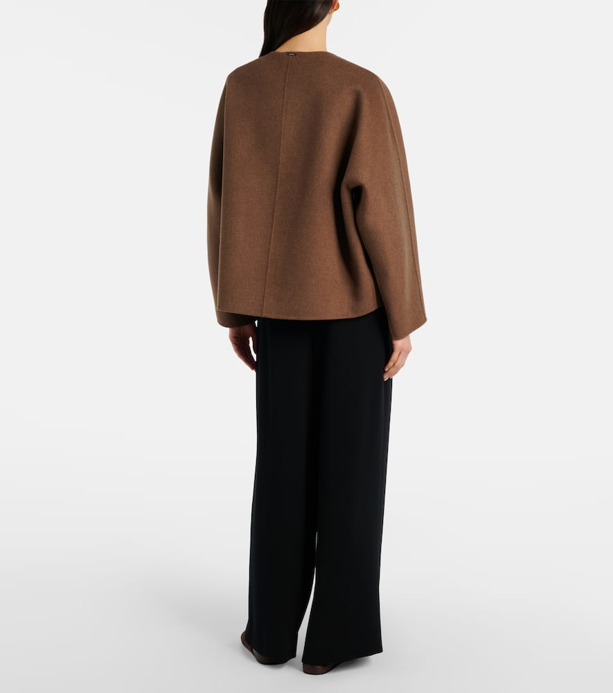 Donata satin wide-leg pants
