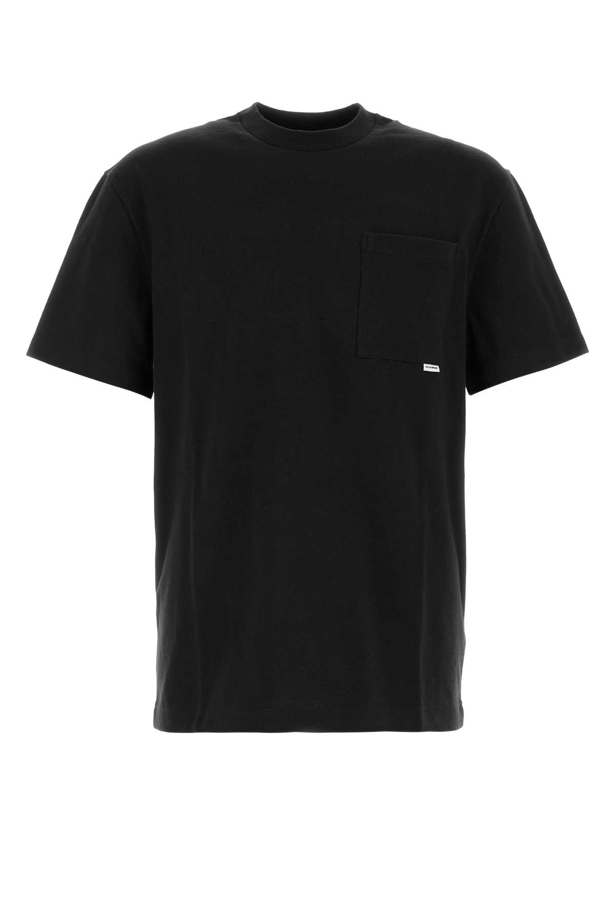 Pure Cotton T-Shirt — Black