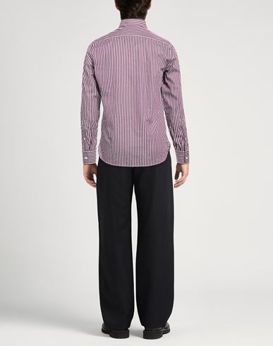 Man Shirt Plum Size 16 Cotton