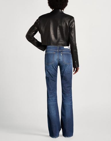 Woman Jeans Blue Size 27 Cotton, Elastomultiester, Rubber